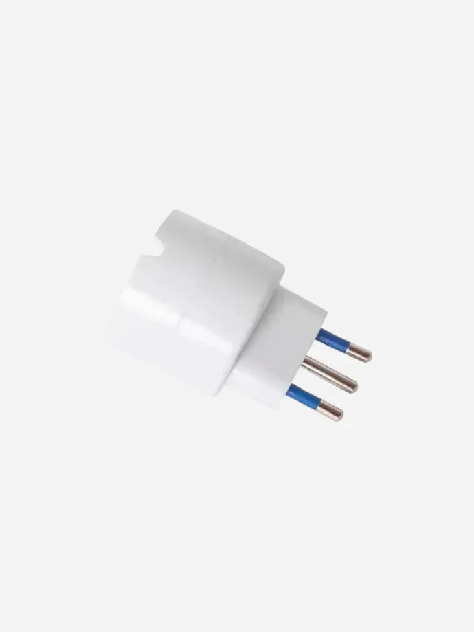 Adaptador Schuko Blanco Lexo