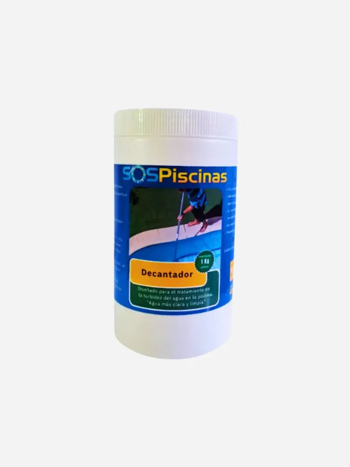 Decantador para Piscina - Recupera el Agua Cristalina