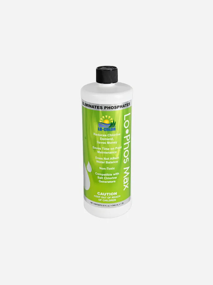 Lo-Phos Max 946 ml Lo-Chlor - Eliminador de Fosfatos para Piscinas