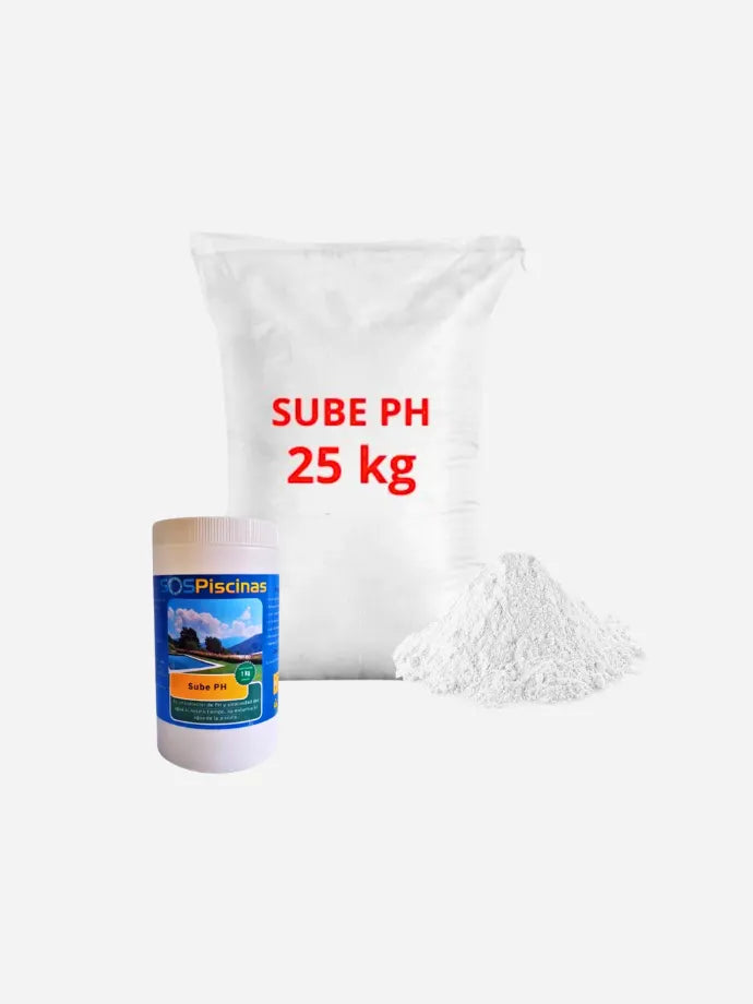 Sube pH para Piscina