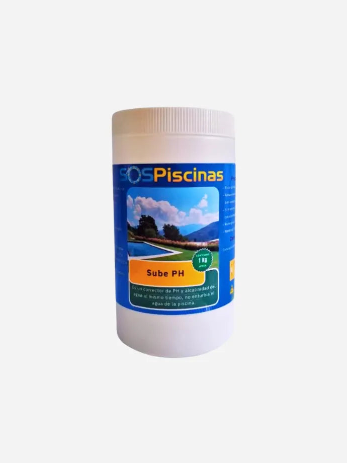 Sube pH para Piscina