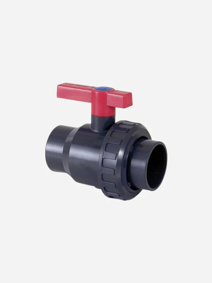Llave de Paso PVC 50 mm con Unión Americana AstralPool