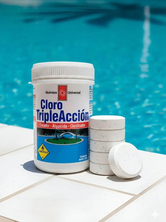 cloro Química Universal piscina